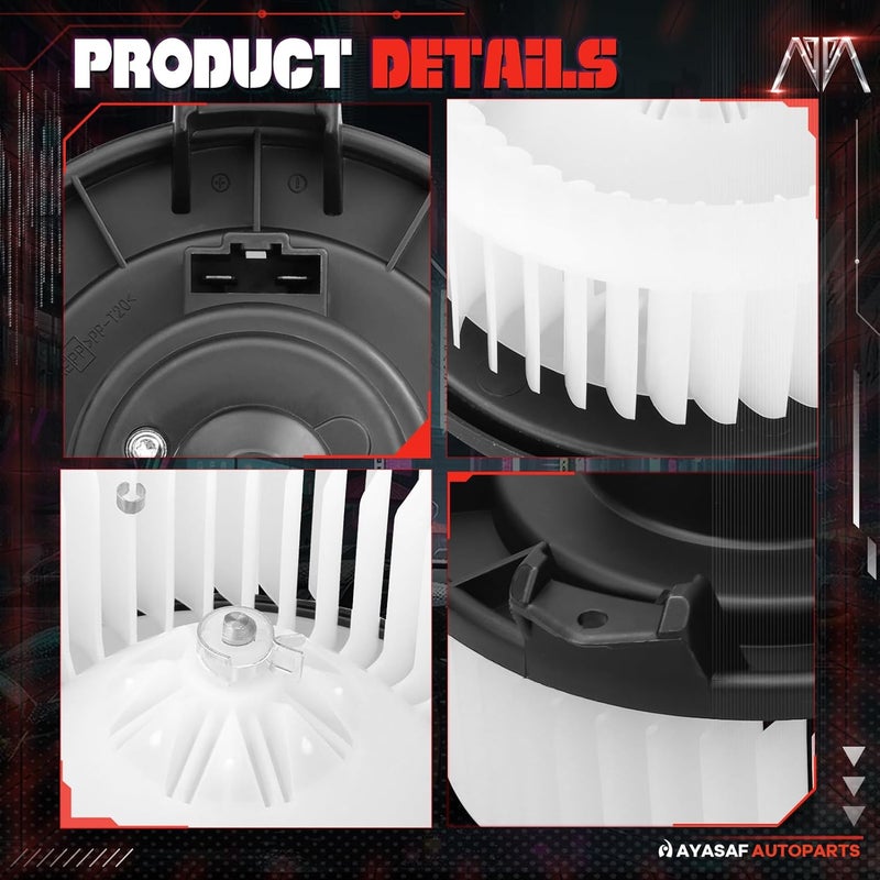 MAYASAF 700062 HVAC Blower Motor Assembly fit for Toyota 2003 2004 2005 2006 2007 2008 2009 4Runner, for Lexus 2003-2007 GX470 Heater Blower Motor Fan Assembly - Image 4